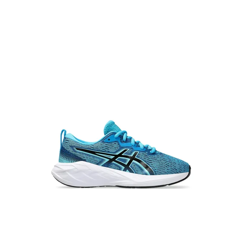 Asics Novablast 4 Anti-Slip And Wear-Resistant Rebound Low-Top Kids' Running Shoes Blue White Kids'-1