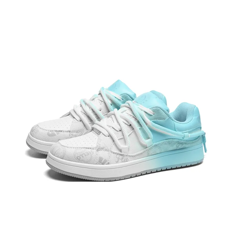 DoraemonA Box Limited Edition Puffy Shoes Low-Top Skateboard Shoes Unisex-314