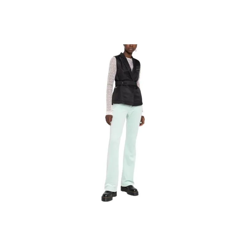 Alexander Wang Flared Velvet Trousers-2