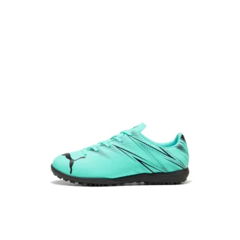 PUMA Anti Slip Wear Resistant Low Top Soccer Shoes Green Black Kids'