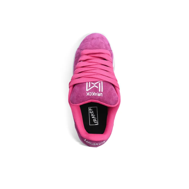 URAKCK Puffy Shoes Low Top Skateboard Shoes Unisex Dragon Fruit Pink-4