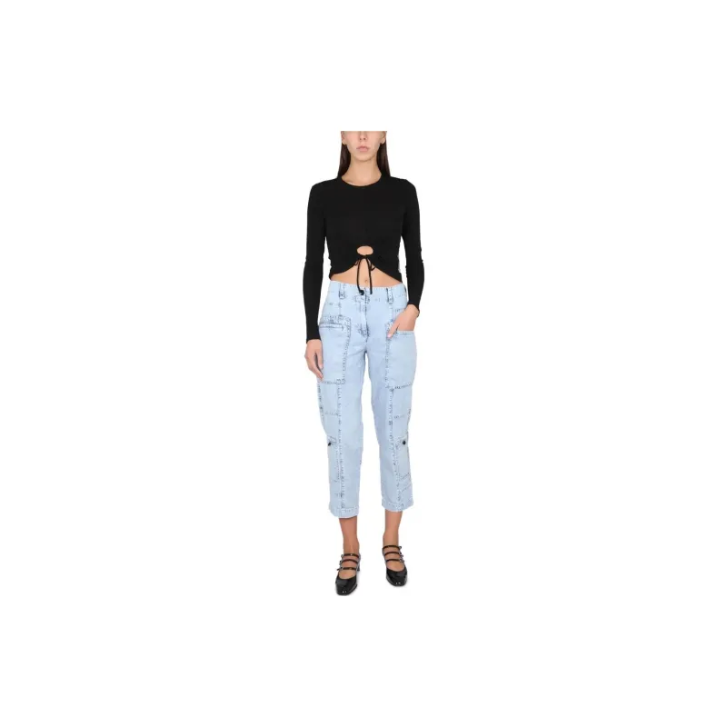 PROENZA SCHOULER Crepe Crewneck Tops-2