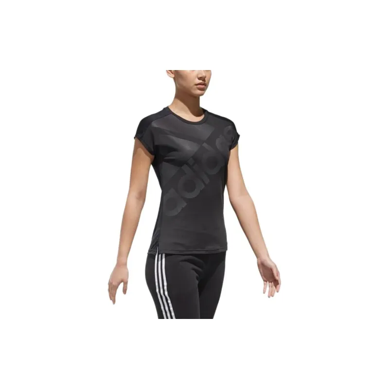 Adidas T-Shirts Women's Black-2