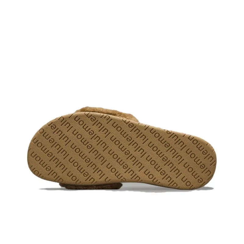 Lululemon Restfeel Slide Slip Resistant Abrasion Resistant Slide Slippers Women's Hazelnuts Brown-4