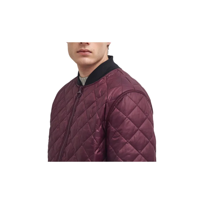 BARBOUR FW24 Jackets Coats Men's Plum Red-4