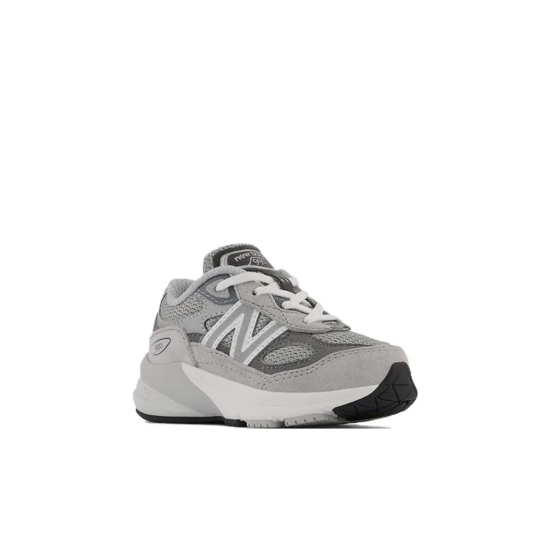 Baby New Balance NB 990 V6 Anti Slip Wear Resistant Low Top Toddler Shoes Gray, Silver Standard Version-2