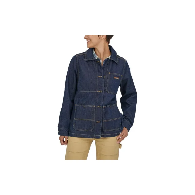 Patagonia Steel Forge Denim Jackets Women's Blue-1