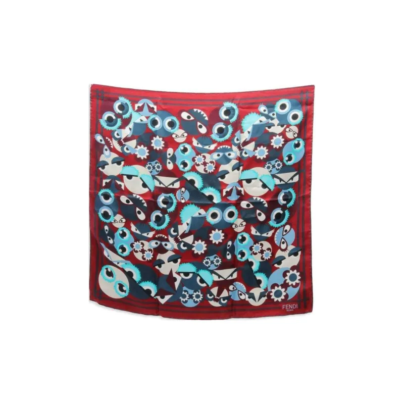 FENDI 2010s Graphic-print Scarf-1