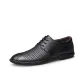 Black Perforated[Leather Shoe Size: Athletic Shoes 41 = Size 40 in This Model]