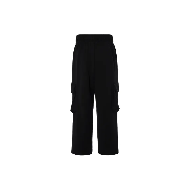 Nike Sportswear Knitted Sports Pants Women's Black-1