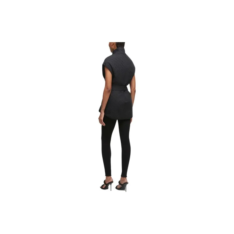 Moose Knuckles No Guilt Quilt Vests Women's Black-1