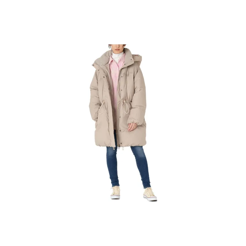 Levis Down Jackets Women's Dusty Pink-2