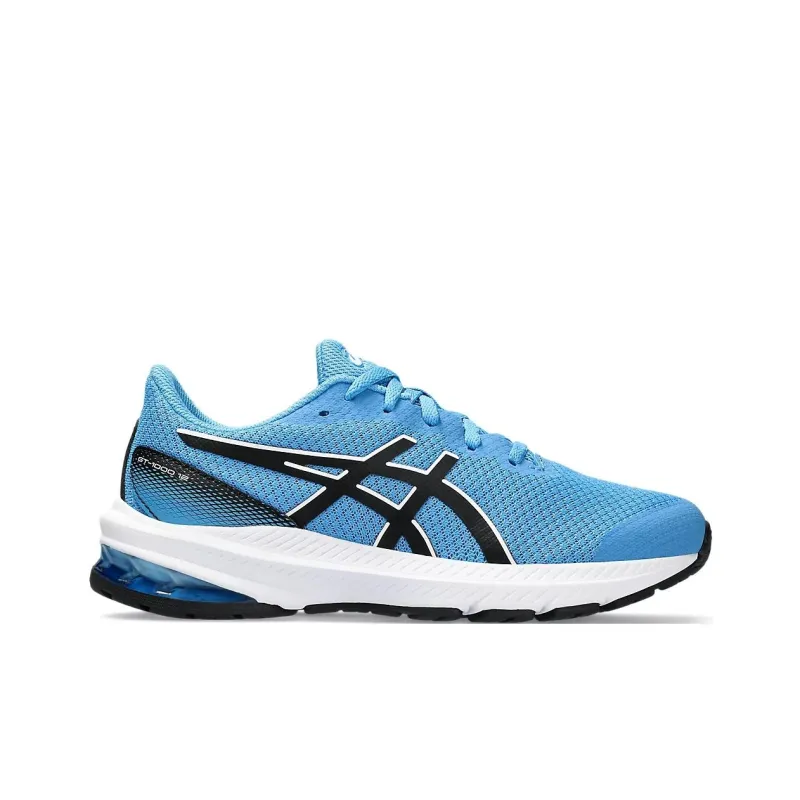 Asics GT 1000 12 Cushioning, Wear Resistant Low Top Kids' Running Shoes Blue Teenagers-1