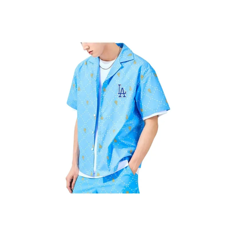 MLB Los Angeles Dodgers Shirt Women's Blue-4