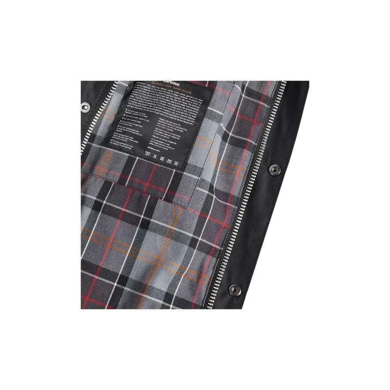 BARBOUR FW24 Jackets Coats Men's Classic Black-6