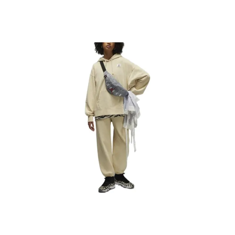 Jordan W J FLT FLC Sweatshirt Women's Ecru-4