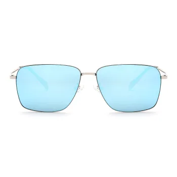 OYEA Stainless Steel Irregular Shape Sunglasses Men's