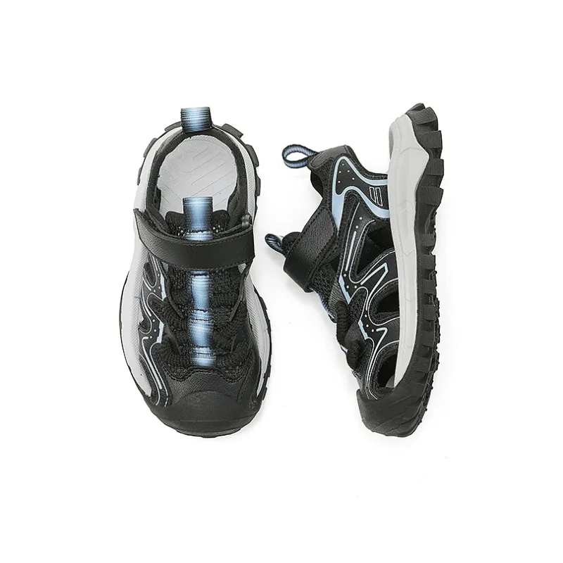 Jeep Anti Slip Wear Resistant Children's Sandals Black Blue Kids'-7