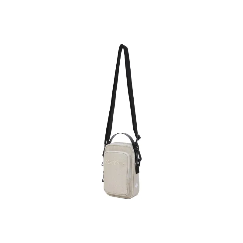 DESCENTE Cell Phone Crossbody Bag Nylon Light Umber Unisex-2