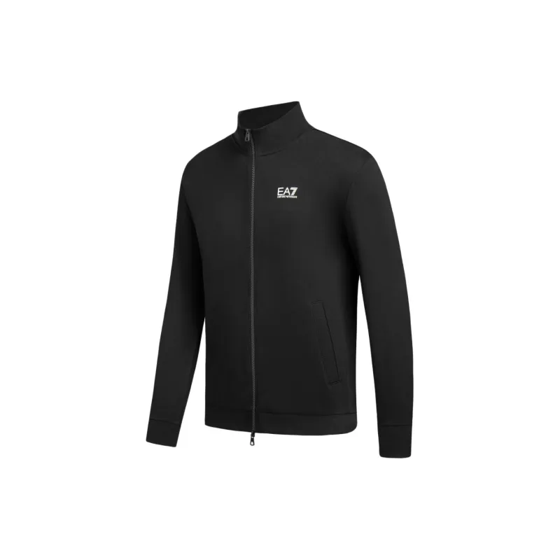 EMPORIO ARMANI Zip Up High Neck Sweatshirt-2