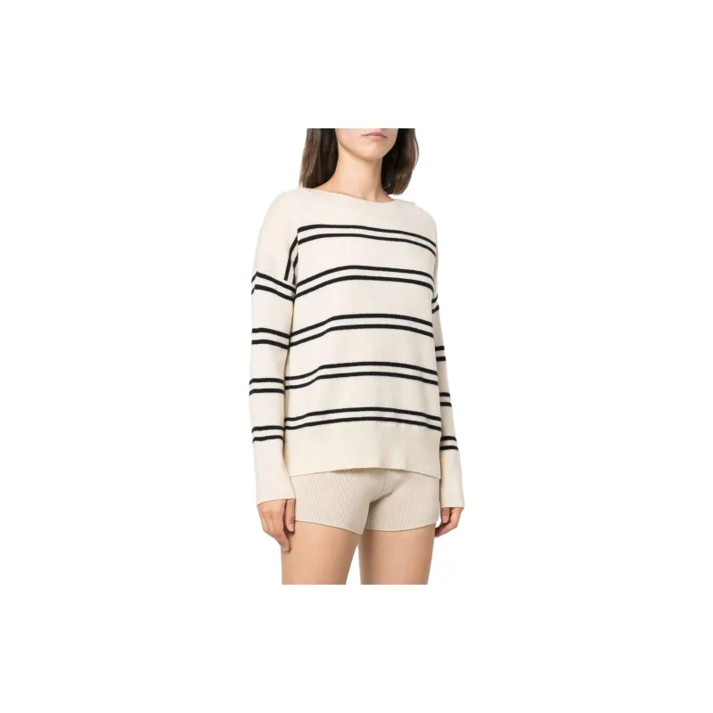VINCE Striped Crew neck Jumper-3