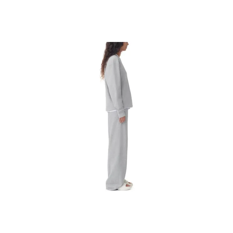 GANNI Organic-cotton Track Pants-2