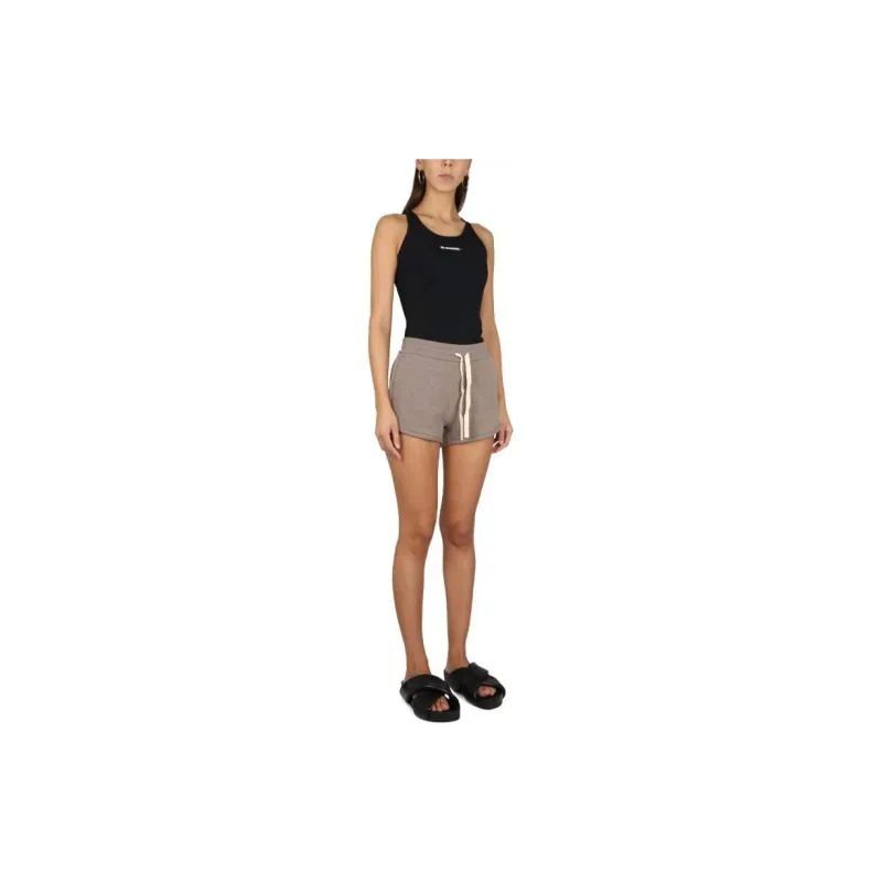 JIL SANDER Pocketed Drawstring Mini Shorts-1