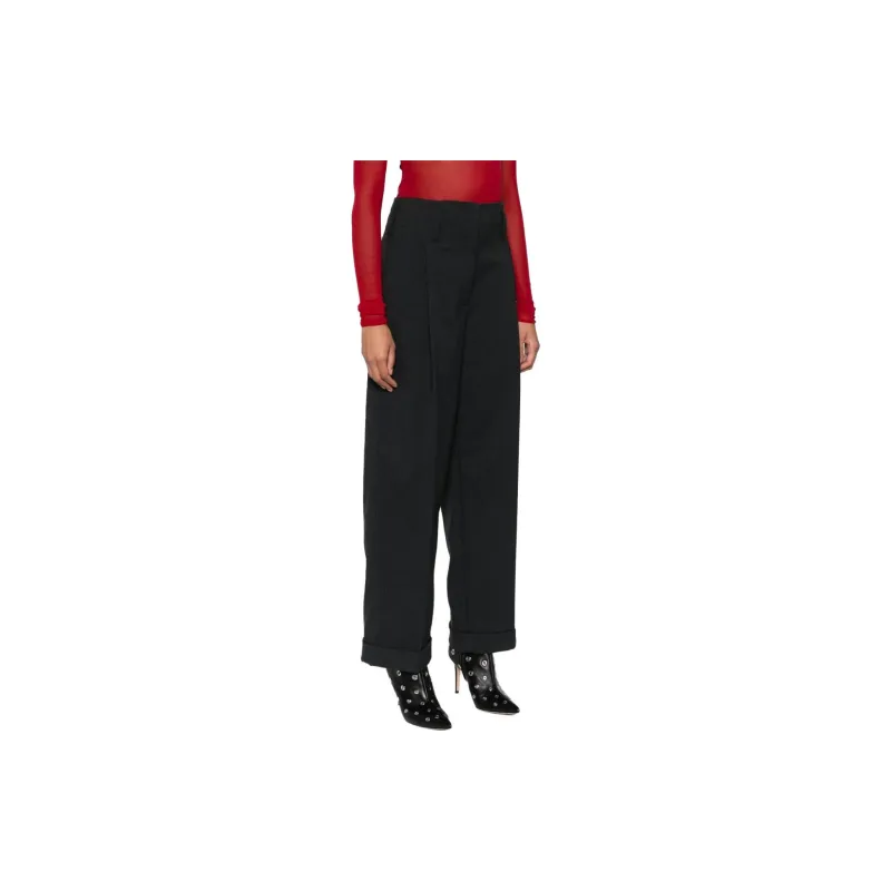 PHILOSOPHY DI LORENZO SERAFINI High waisted Pleated Wide leg Trousers-1