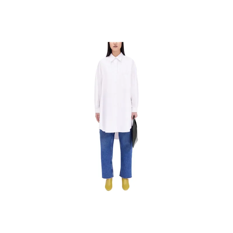 MM6 Maison Margiela Shirts Women's White-1