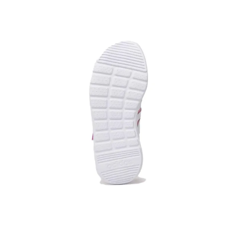 Adidas Neo Lite Racer 3.0 Anti Slip Wear Resistant Low Top Kids Lifestyle Shoes Pink White Kids'-4