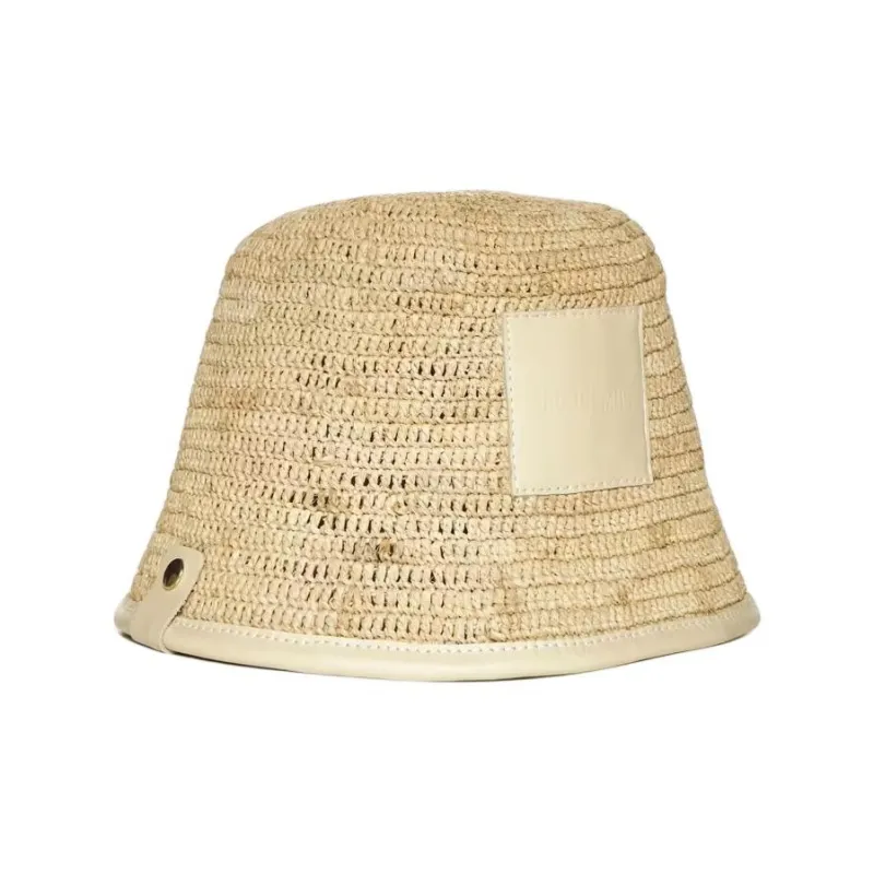 Jacquemus Logo Patch Bucket Hat-2
