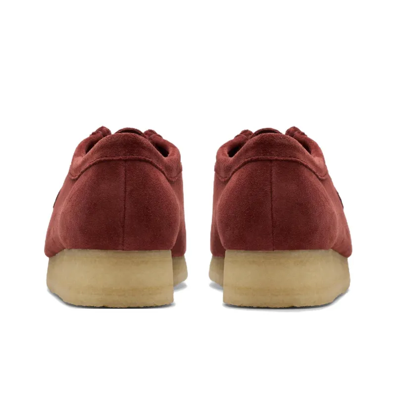 Clarks Originals Wallabee Deep Red Women's-4
