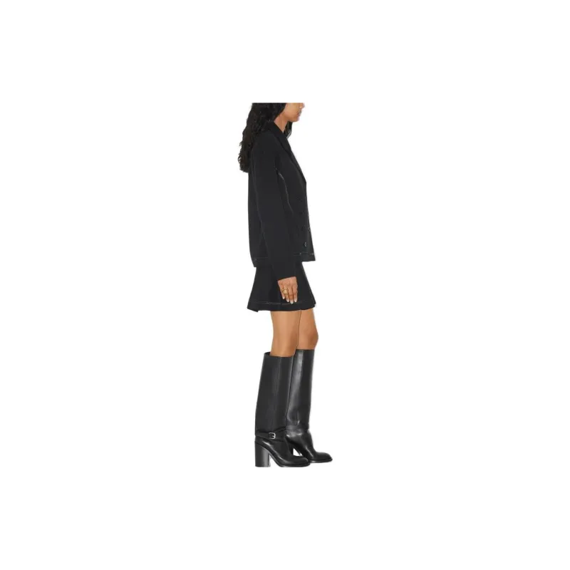 Burberry Jackets & Coats Women's Black-4