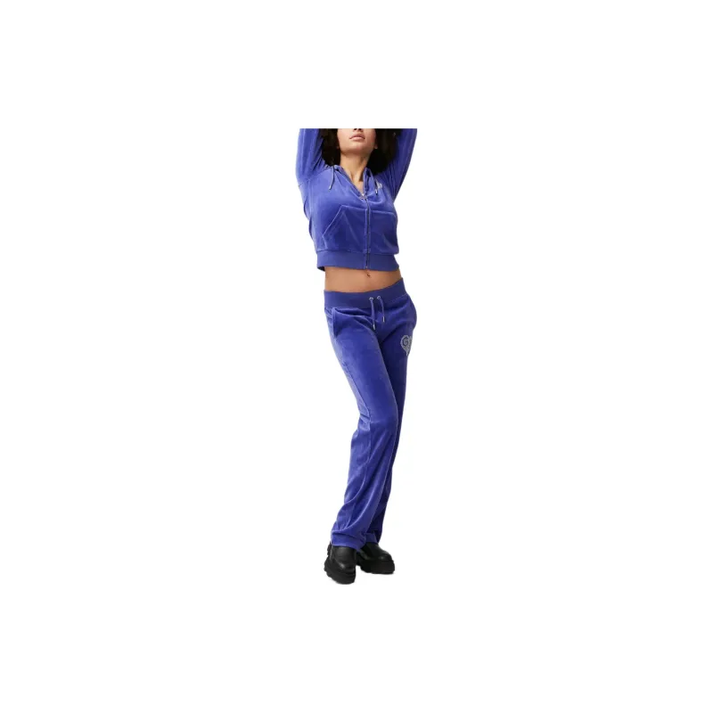 GANNI Juicy Couture Knitted Sweatpants Women's Purple-4