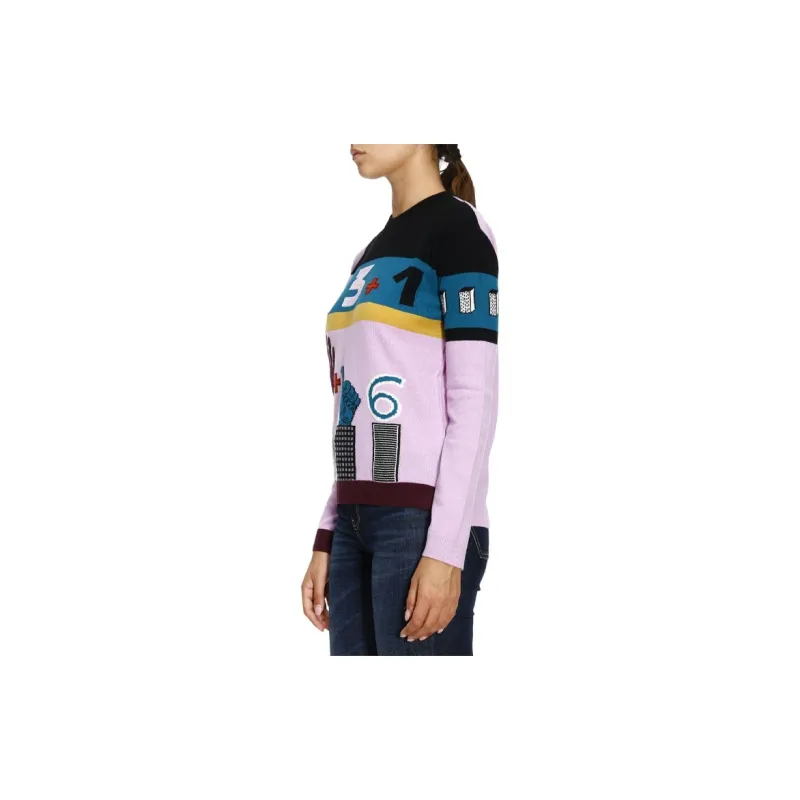 Valentino Loose Fit Sweater Women's Pink-3