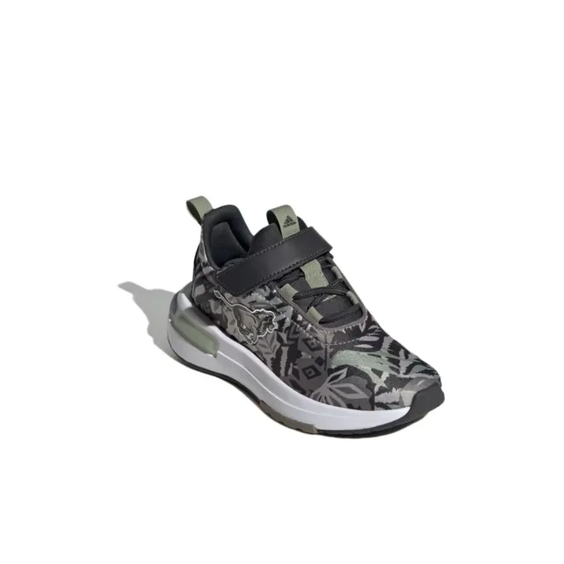 Disney x Adidas TR23 Anti Slip Wear Resistant Low Top Kids' Running Shoes Green Black White Kids'-2