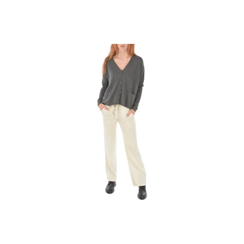 WOOLRICH Cashmere Sweaters Women's Gray-1