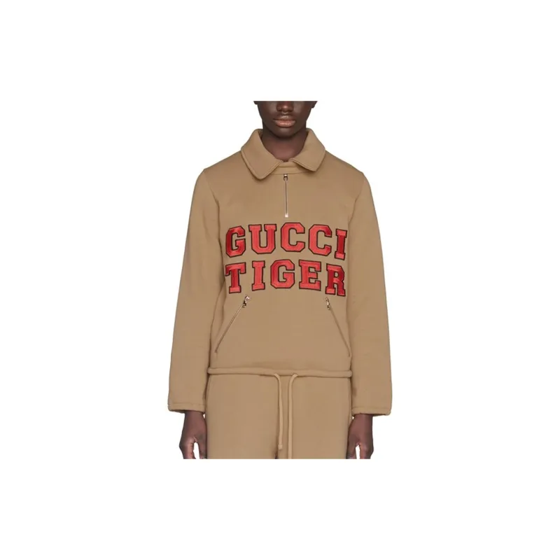 GUCCI Sweatshirts Women's Beige-2