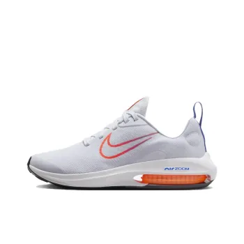 Nike Air Zoom Arcadia 2 Anti Slip Wear Resistant Low Top Kids' Running Shoes Gray Orange Teenagers