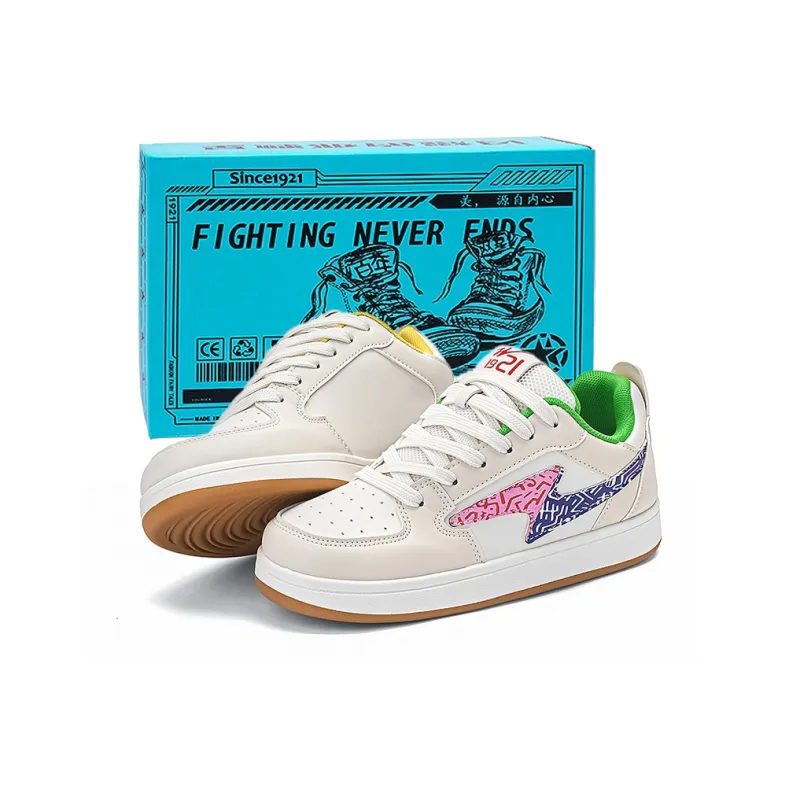 DOUBLE STAR 88 Low Top Skateboard Shoes Unisex-5