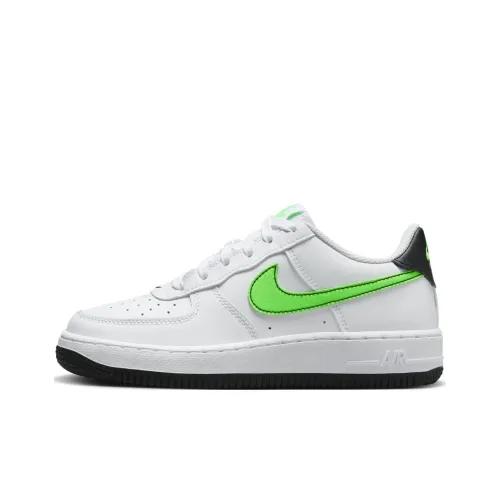 Nike Air Force 1 GS White Green Strike