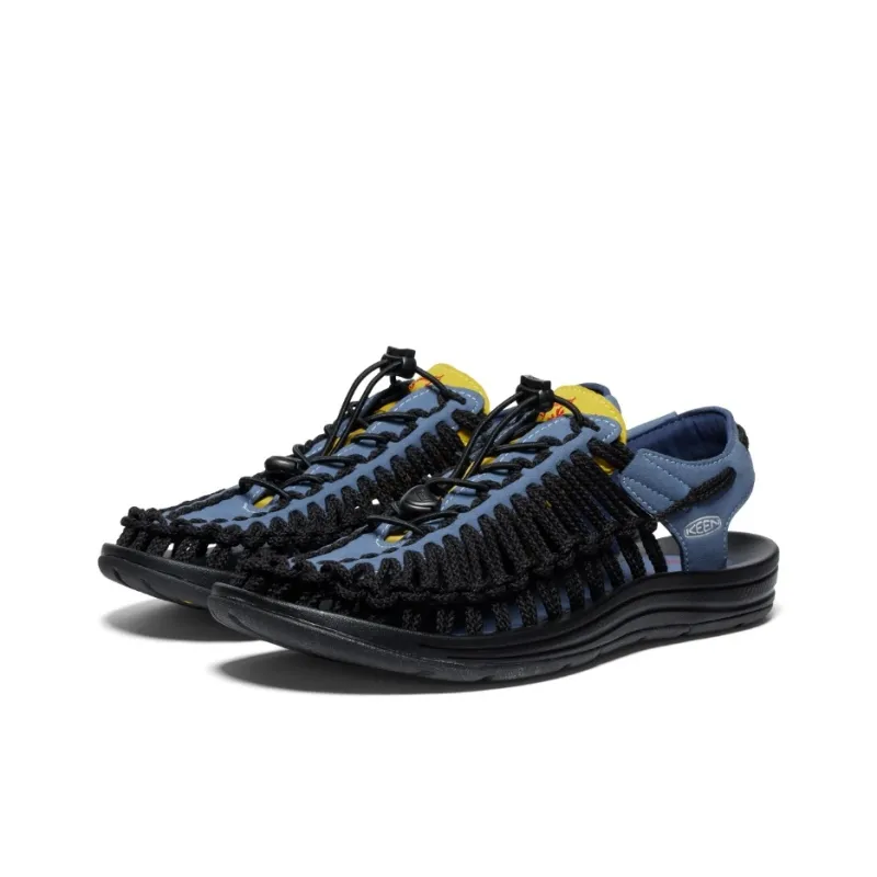 KEEN Uneek Slip Resistant Breathable River Trekking Shoes Men's Black-2