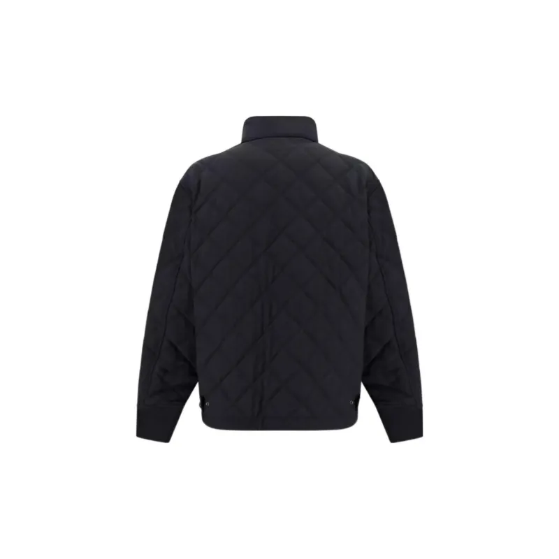 Burberry Long Sleeved Zipped Quilted Jacket-1
