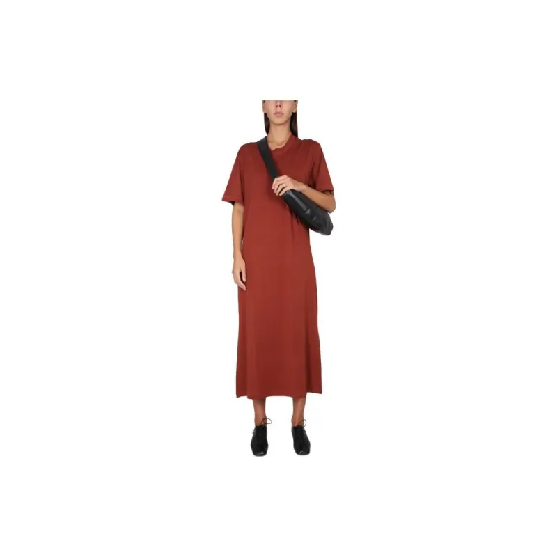 Lemaire Short-Sleeved Dresses Women's Red-1