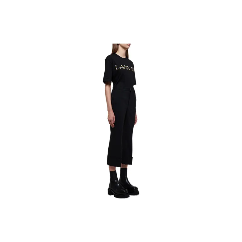 DSQUARED2 Cropped Flare Trousers-1