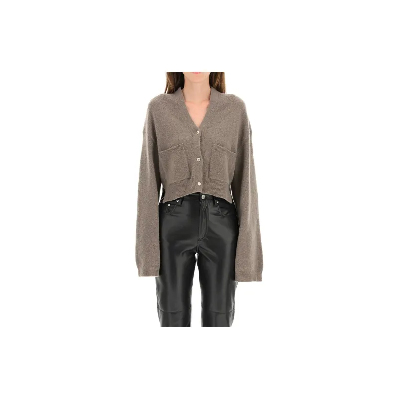 NANUSHKA FW21 Loose Fit Knitwear Women's Brown-1
