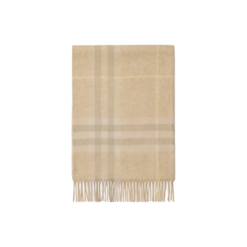 Burberry Reversible Checked Cashmere Scarf-1