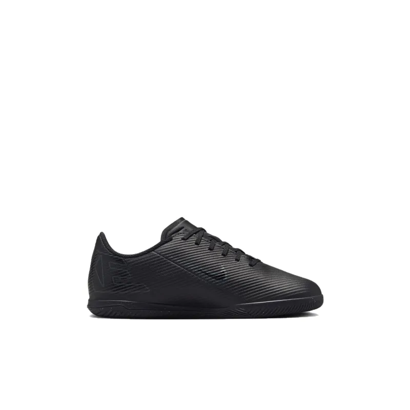 Nike Mercurial Vapor 16 Anti Slip Wear Resistant Low Top Kids' Soccer Shoes Black Kids'-1