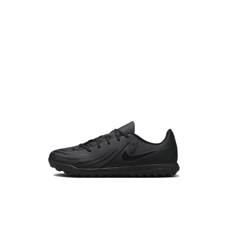 Nike Anti Slip Wear Resistant Low Top Kids' Soccer Shoes Black Kids'-0