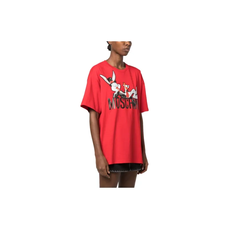 MOSCHINO T Shirts Women's Red-3